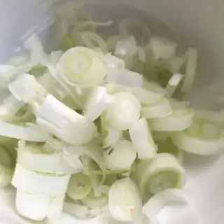 Make Cream pepper and red potato powder step 3
