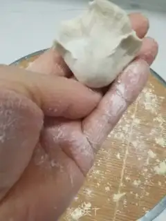 Make The egg dumplings step 8