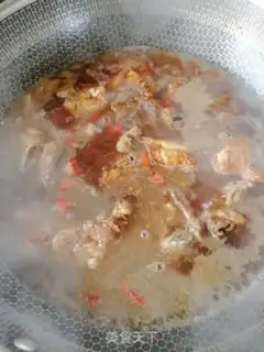 Make Potato burn ribs step 7