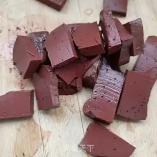 Make Chicken sausage and pork blood step 0
