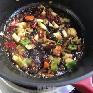 Make Spicy beef burrito stew step 5
