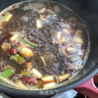 Make Spicy beef burrito stew step 6