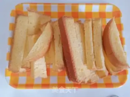 Make Garlic toast step 1
