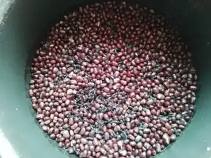 Make A rice bean bag step 2