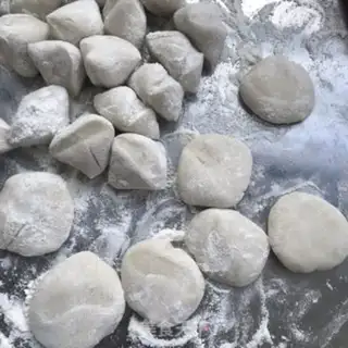 Make Spinach powdered dumplings step 7