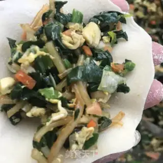 Make Spinach powdered dumplings step 8