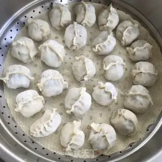 Make Spinach powdered dumplings step 9