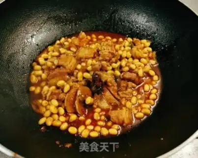 Make Five flowers, soybeans step 11