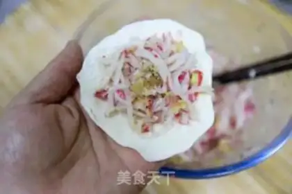Make Pork and radish buns step 9