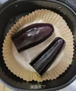 Make Air-cooked eggplant step 1