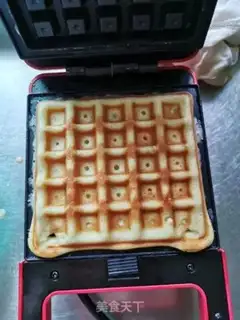 Make Homemade waffles step 5