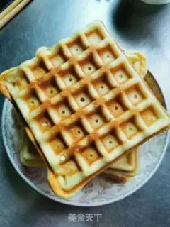 Make Homemade waffles step 6