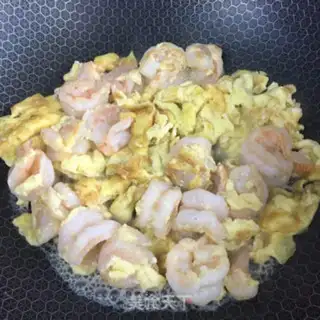 Make Cream pepper and shrimp step 3