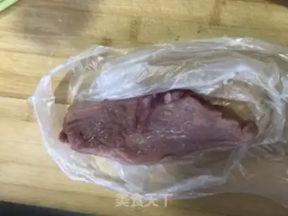 Make Soy sauce, pork and eggplant step 2
