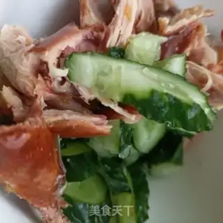 Make cucumber chicken step 3