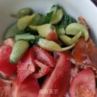 Make cucumber chicken step 7