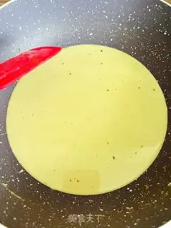 Make Green tea and cream step 2