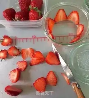 Make Strawberry cheese pudding step 3