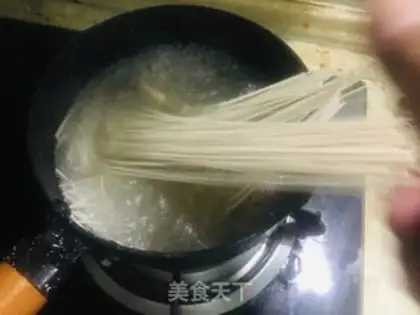 Make Homemade lamb noodles step 1