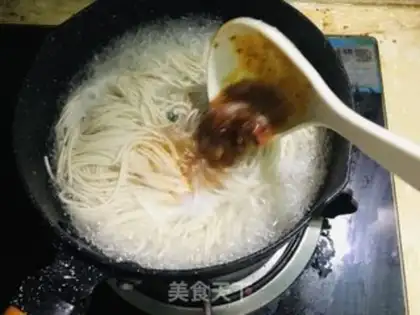 Make Homemade lamb noodles step 2