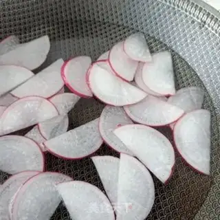 Make Water radish and lamb step 2