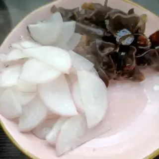 Make Water radish and lamb step 5