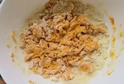 Make Pumpkin cucumber cake step 4