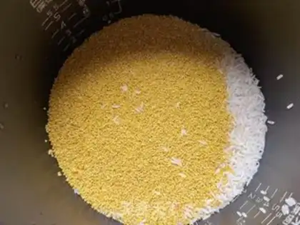 Make Two meters of rice step 2