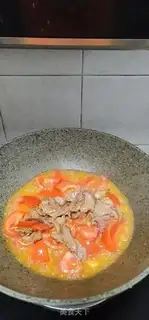 Make Homemade tomato fried meat step 10