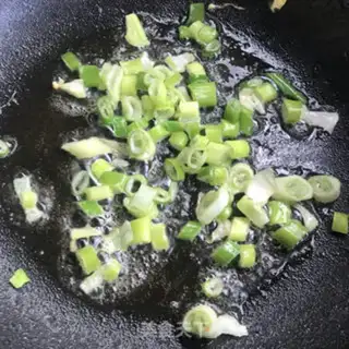Make Celery fried eggs step 5