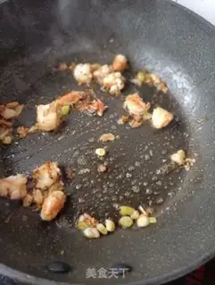 Make Chicken intestines, shrimp slid step 7