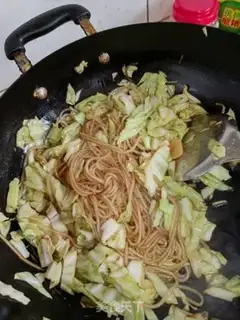 Make A cabbage and a fan step 3