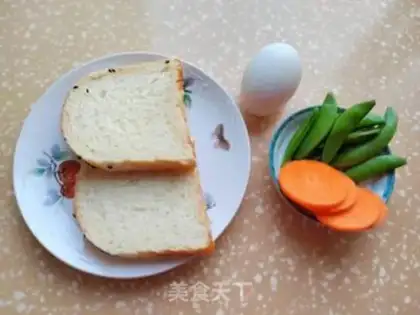 Make Soybeans egg sandwich step 0