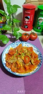 Make Homemade tomato fried meat step 13