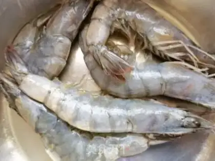 Make Gold needles, mushrooms, prawns step 0