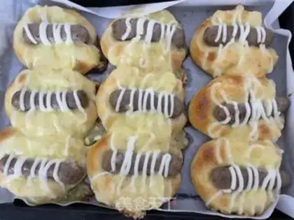 Make Sausage bread step 17