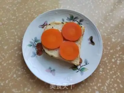 Make Soybeans egg sandwich step 4