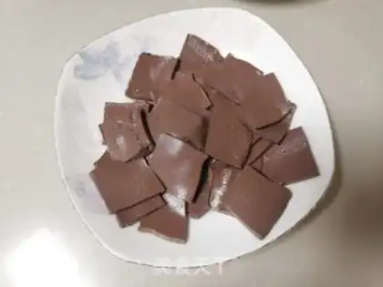 Make Duck blood fan soup step 0