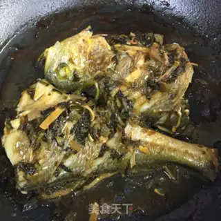 Make Snow cuisine and yellowfish step 4