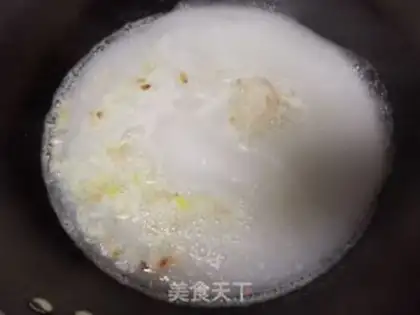 Make Duck blood fan soup step 5