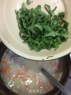 Make Carrot fan porridge step 6