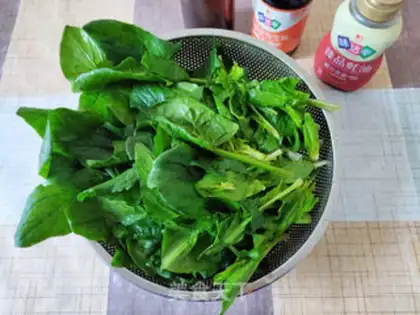 Make Pelican spinach step 0