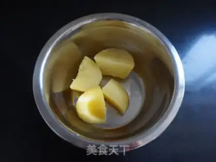 Make Spud with potatoes step 1