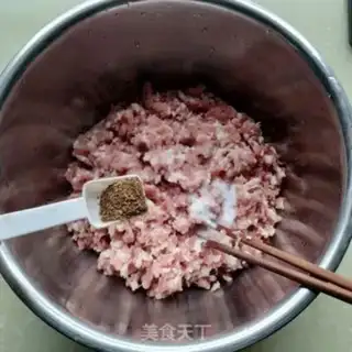 Make White pasta corn radish buns step 3