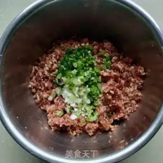 Make White pasta corn radish buns step 5