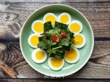 Make Cucumber eggs step 5