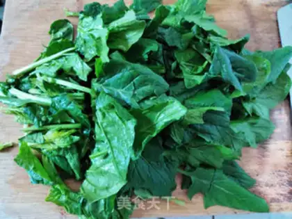 Make Pelican spinach step 4