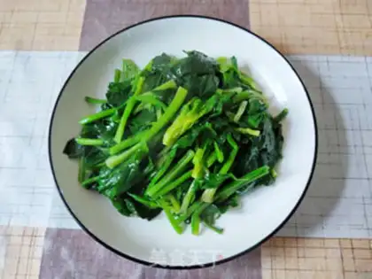 Make Pelican spinach step 7