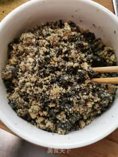 Make Black sesame pecan powder step 5