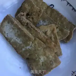Make The tofu cucumber step 1